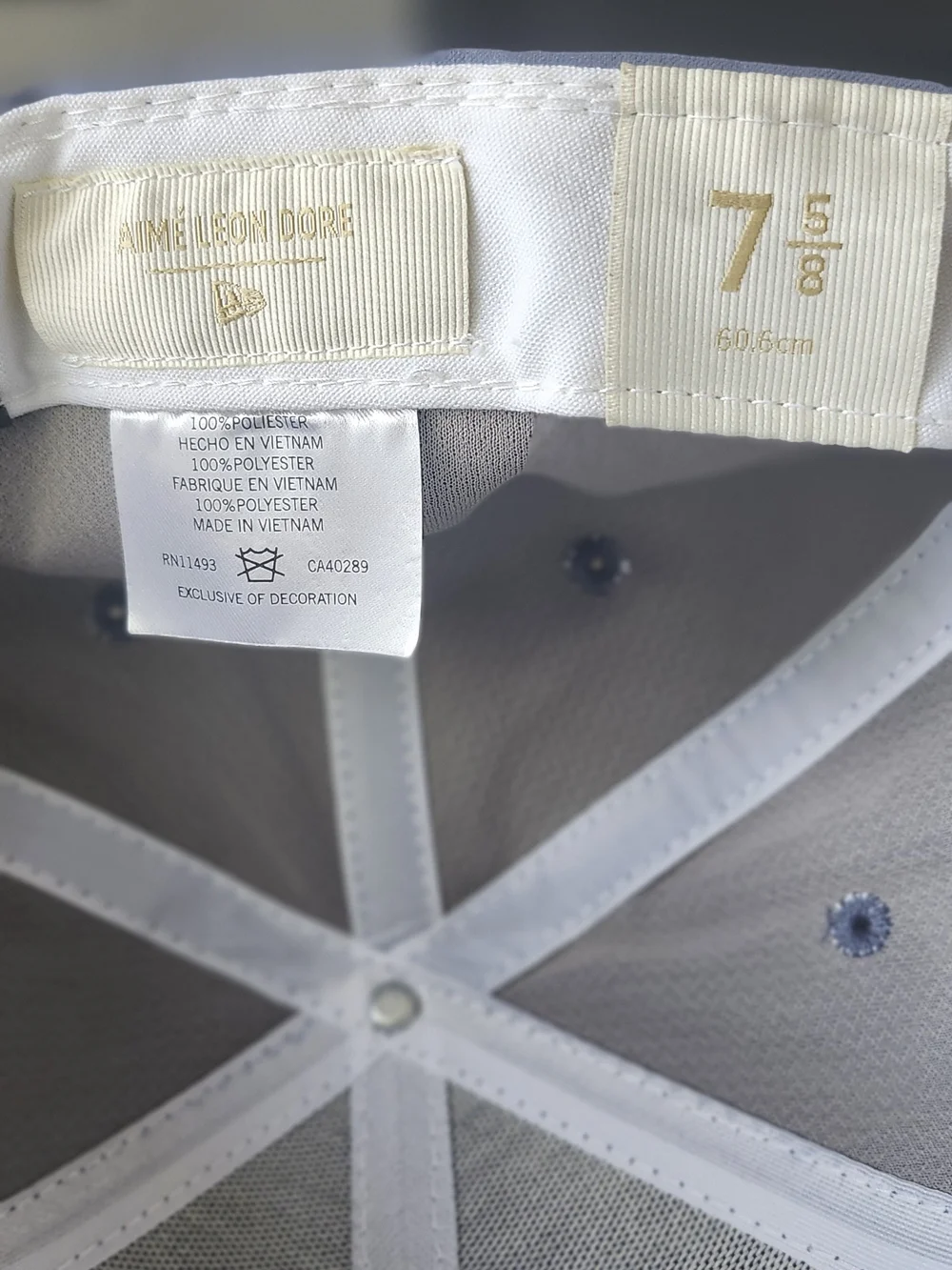 AIME LEON DORE RARE New Era Powder Blue New York Yankees Cap PEACHSKIN